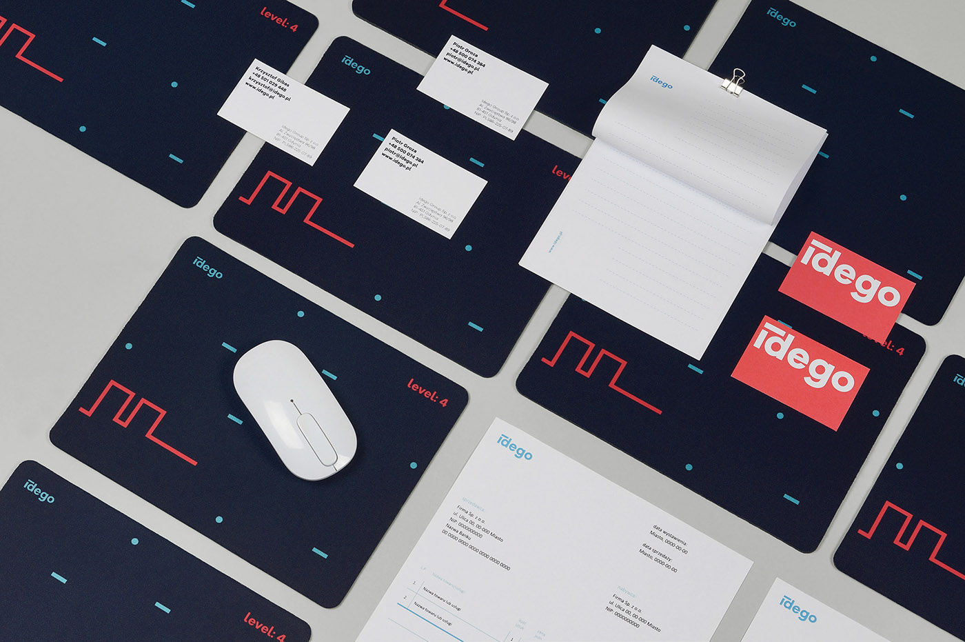 波蘭Idego Apps品牌VI設(shè)計