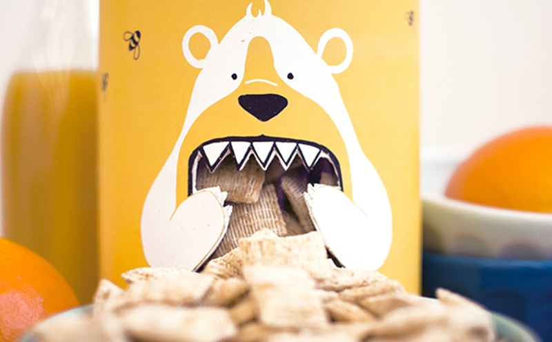 谷物早餐創(chuàng)意包裝設(shè)計！雨時糧農(nóng)產(chǎn)品版畫包裝設(shè)計