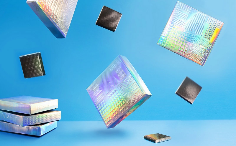 方形小巧克力食品包裝設計，有趣的、意想不到的效果