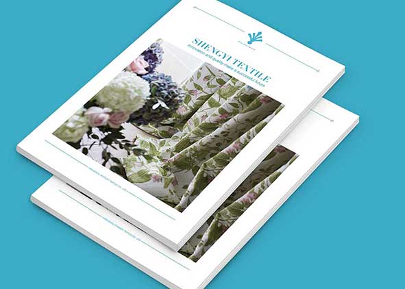 家紡的畫冊版面設計要有質(zhì)感