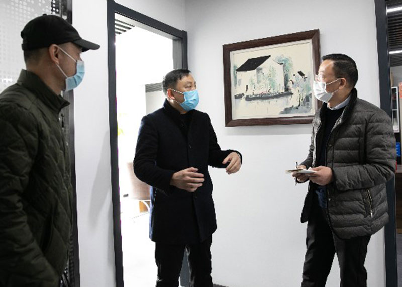 熱烈歡迎市區領導蒞臨石特為疫情進行調研指導工作！