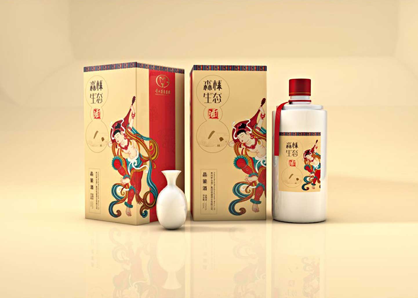 新型濃香型白酒品牌包裝設計的魅力？