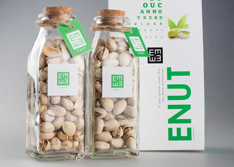 視力表&mdash;&mdash;開心果包裝設計