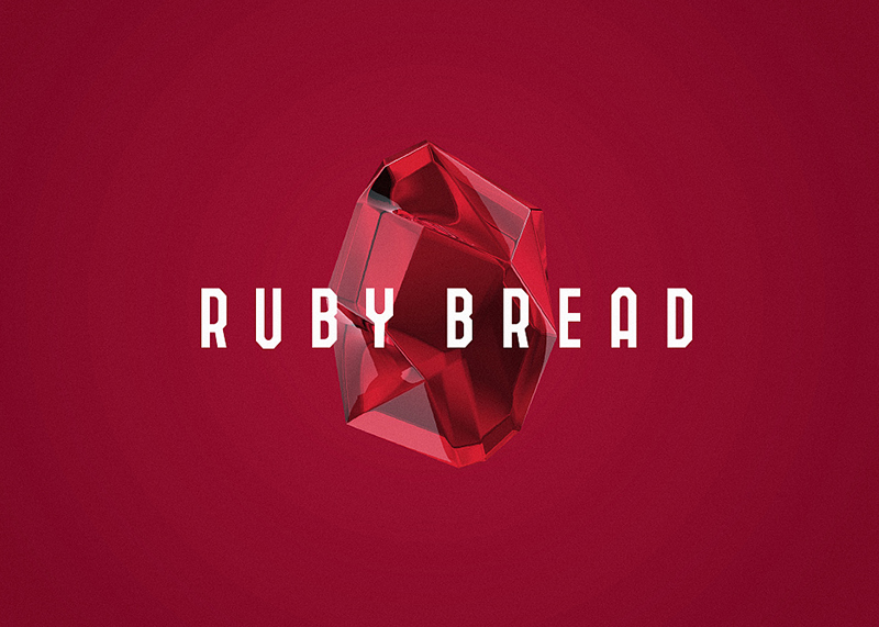RUBY BREAD 面包烘焙標志設(shè)計&品牌視覺形象設(shè)計