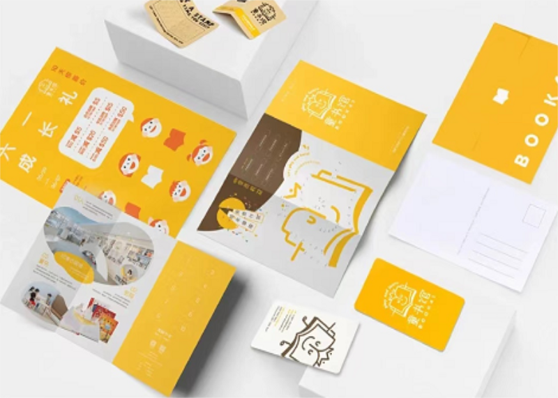 充滿趣味的卡通教育類三折頁(yè)設(shè)計(jì)！