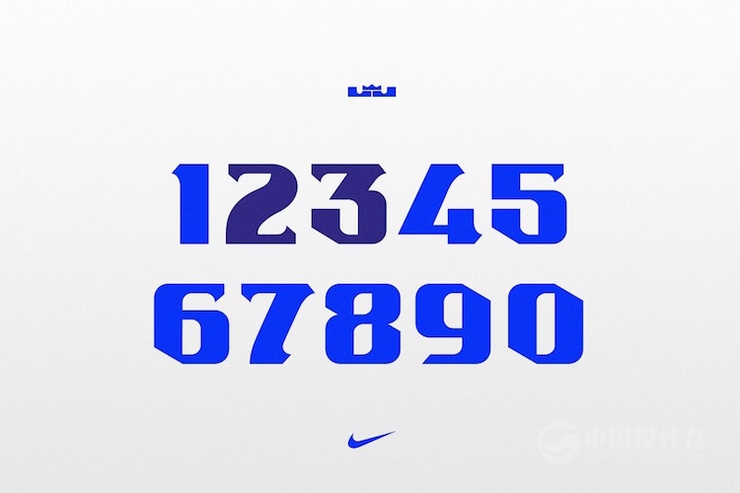 耐克LeBron James 個人專屬字體