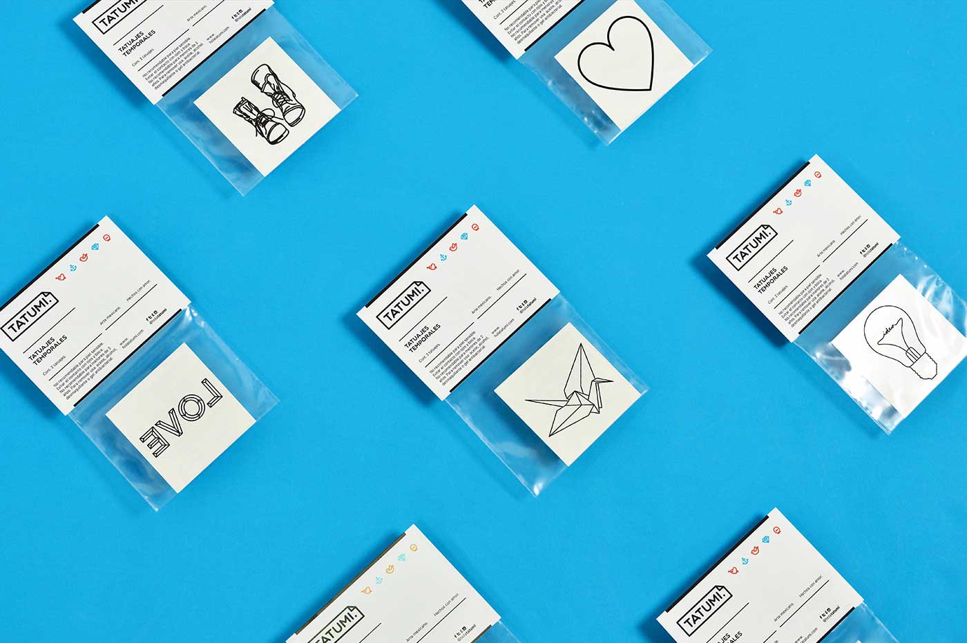  貼圖紋身創(chuàng)意包裝設計