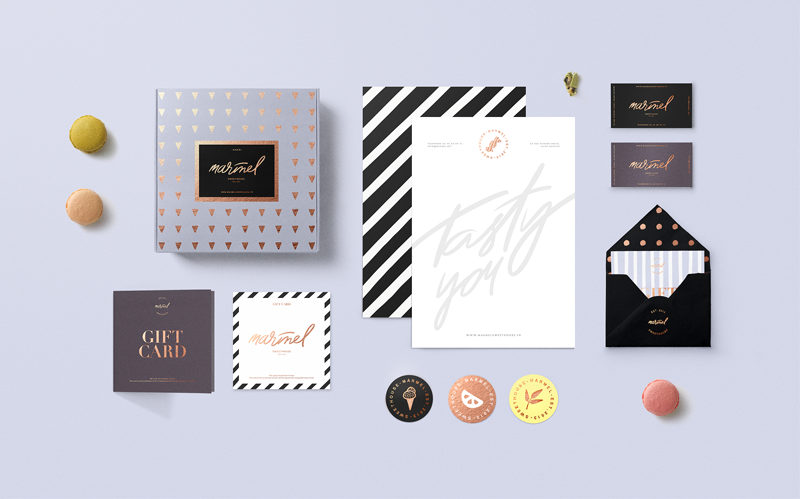 為了博得美人一笑，甜品包裝也是拼了……