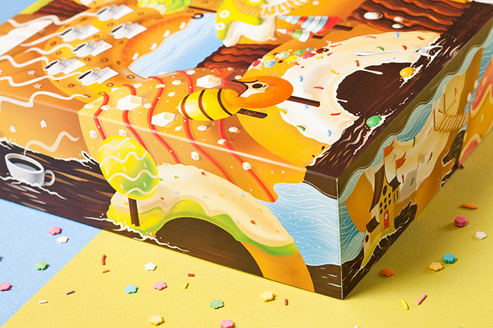 甜甜圈包裝設計