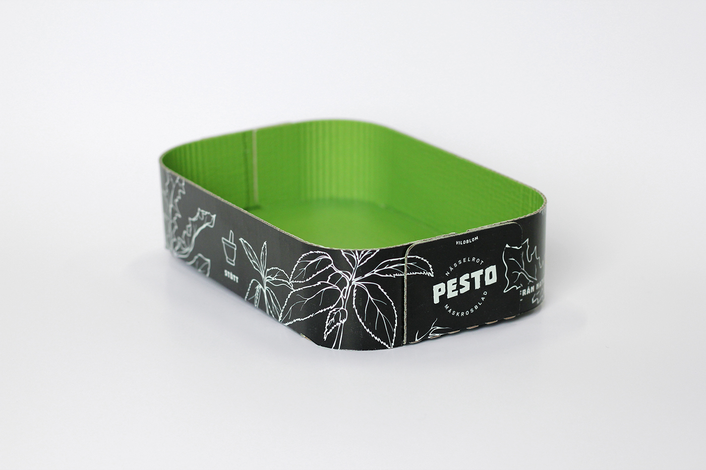 瑞士香蒜醬包裝設計