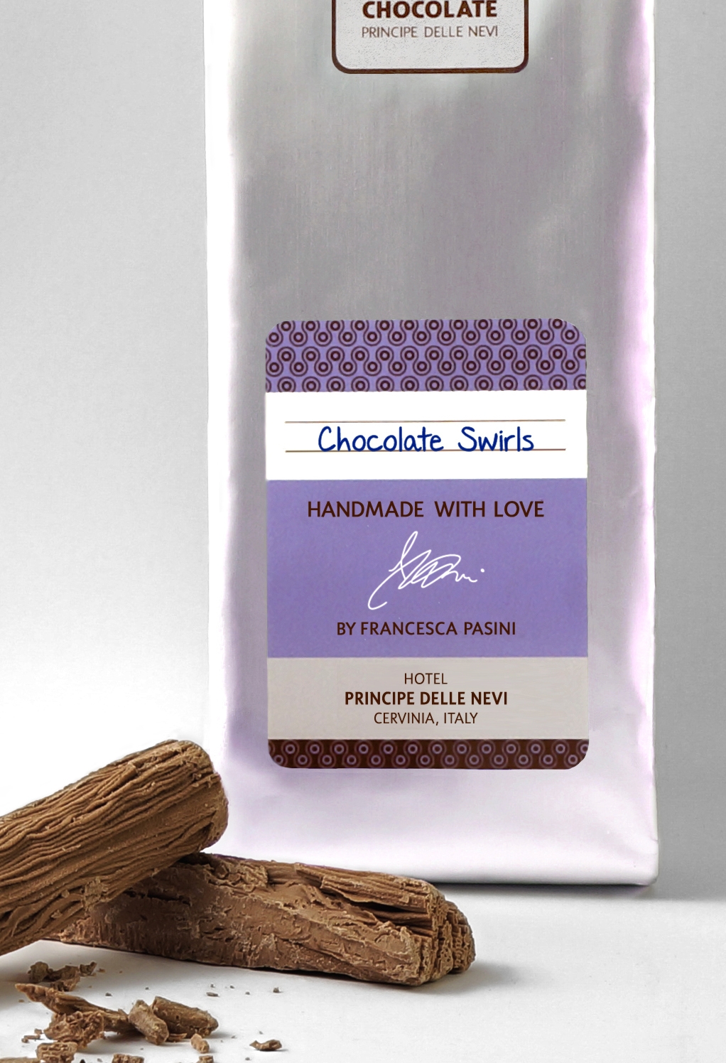 意大利豪華巧克力品牌包裝設計，專為酒店而定制