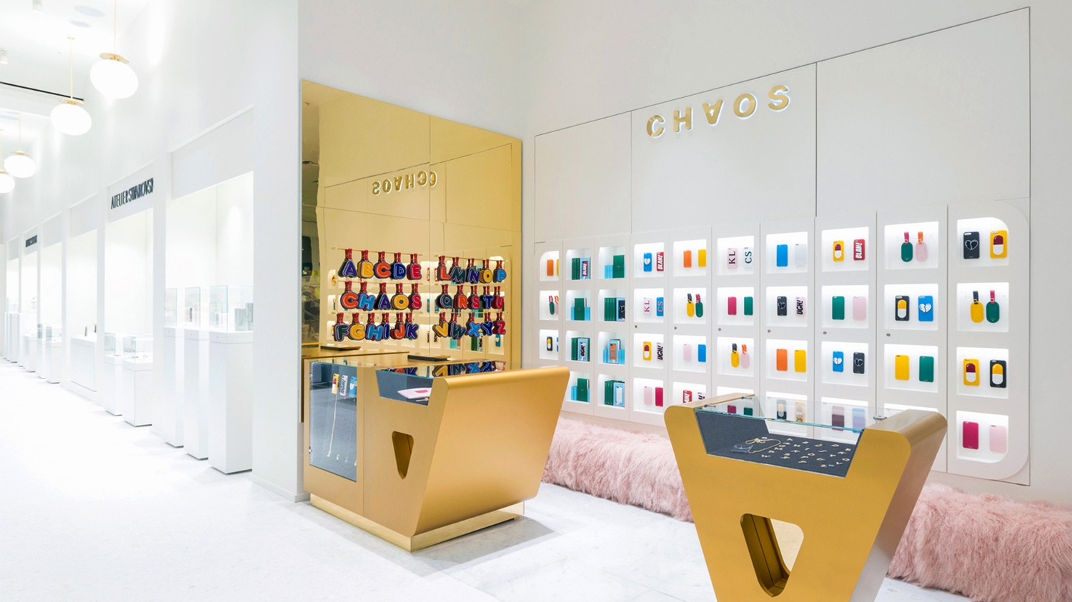 時尚配飾品牌個性配飾手機殼、護身符、拉鏈等創意產品包裝設計