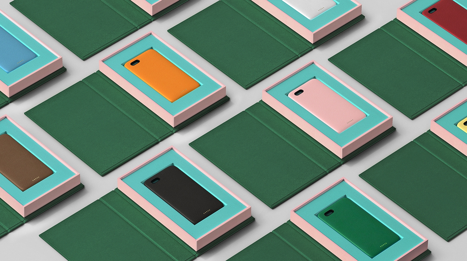 時尚配飾品牌個性配飾手機殼、護身符、拉鏈等創意產品包裝設計