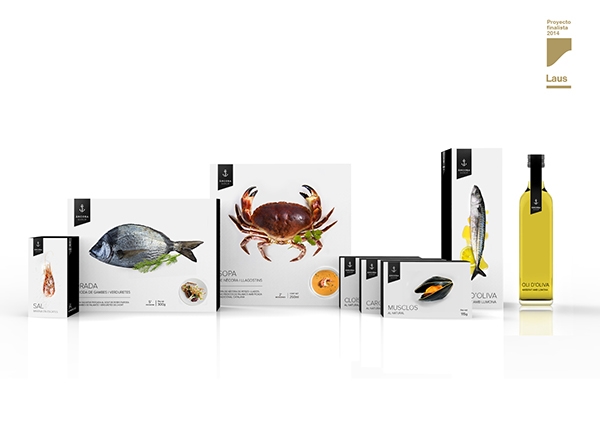 新鮮餐飲食材，冷凍海鮮食品包裝設(shè)計