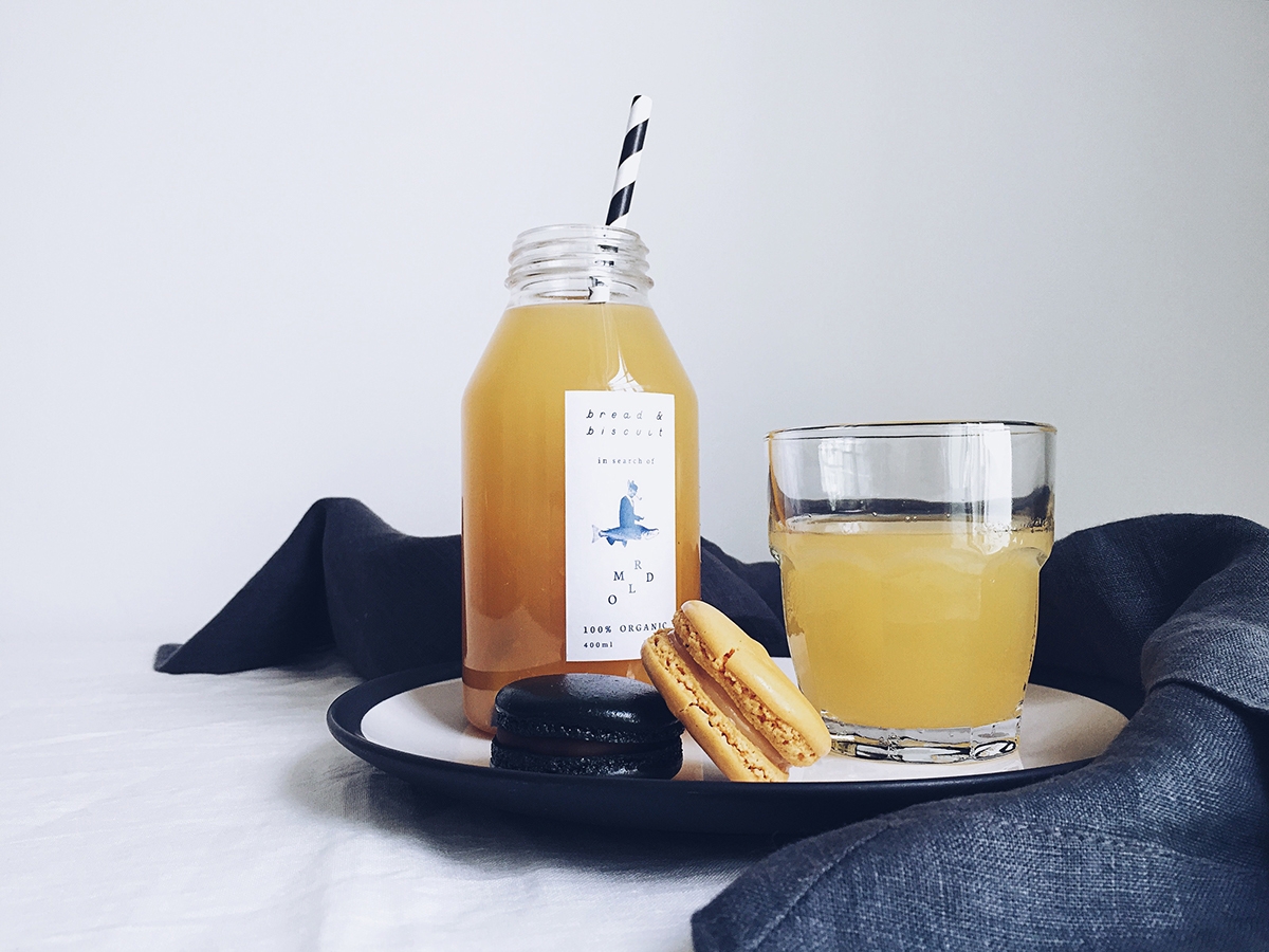 概念化早餐，面包與餅干食品飲料包裝設(shè)計(jì)