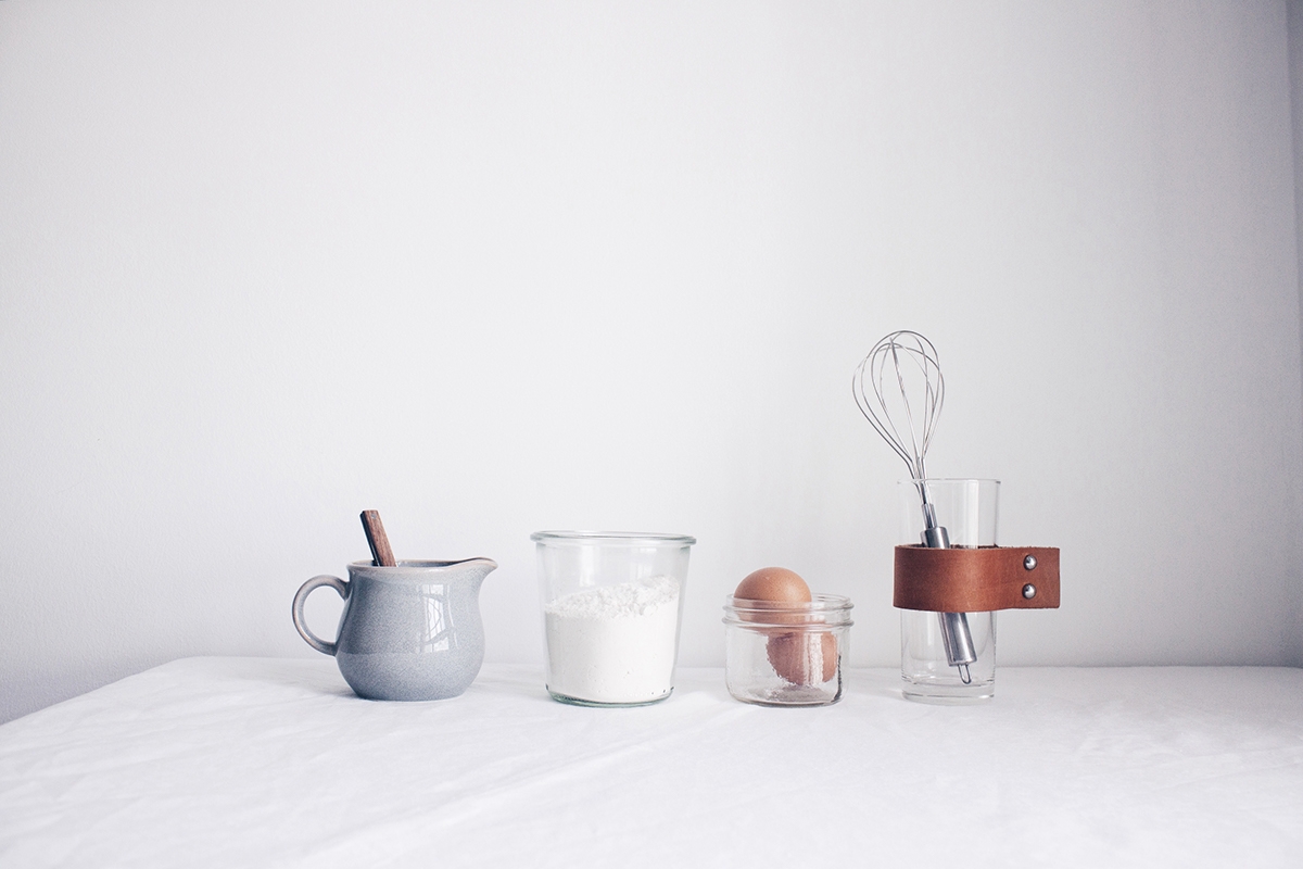 概念化早餐，面包與餅干食品飲料包裝設(shè)計(jì)