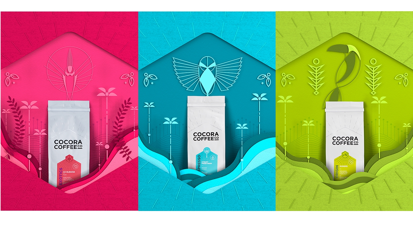 為一個咖啡杯，一個街角咖啡店，做整體的品牌包裝設計