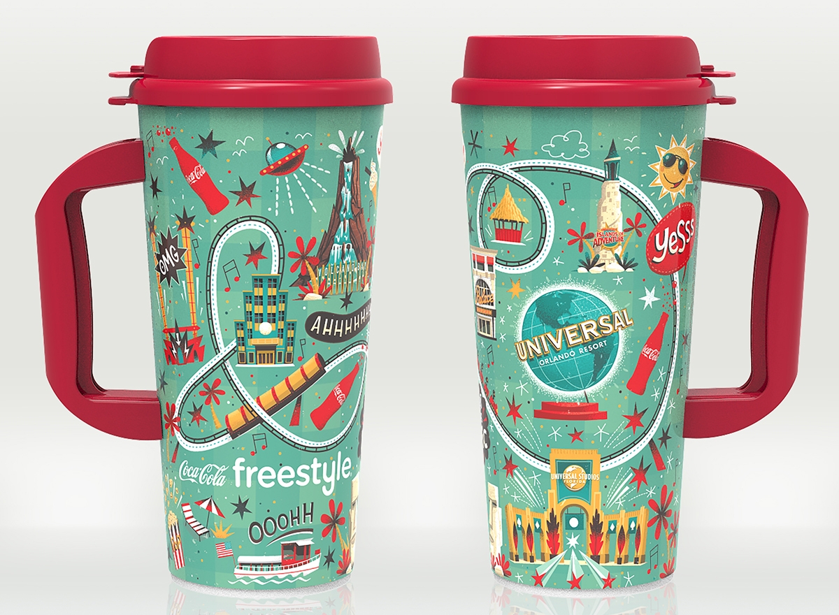 環球影城杯包裝設計