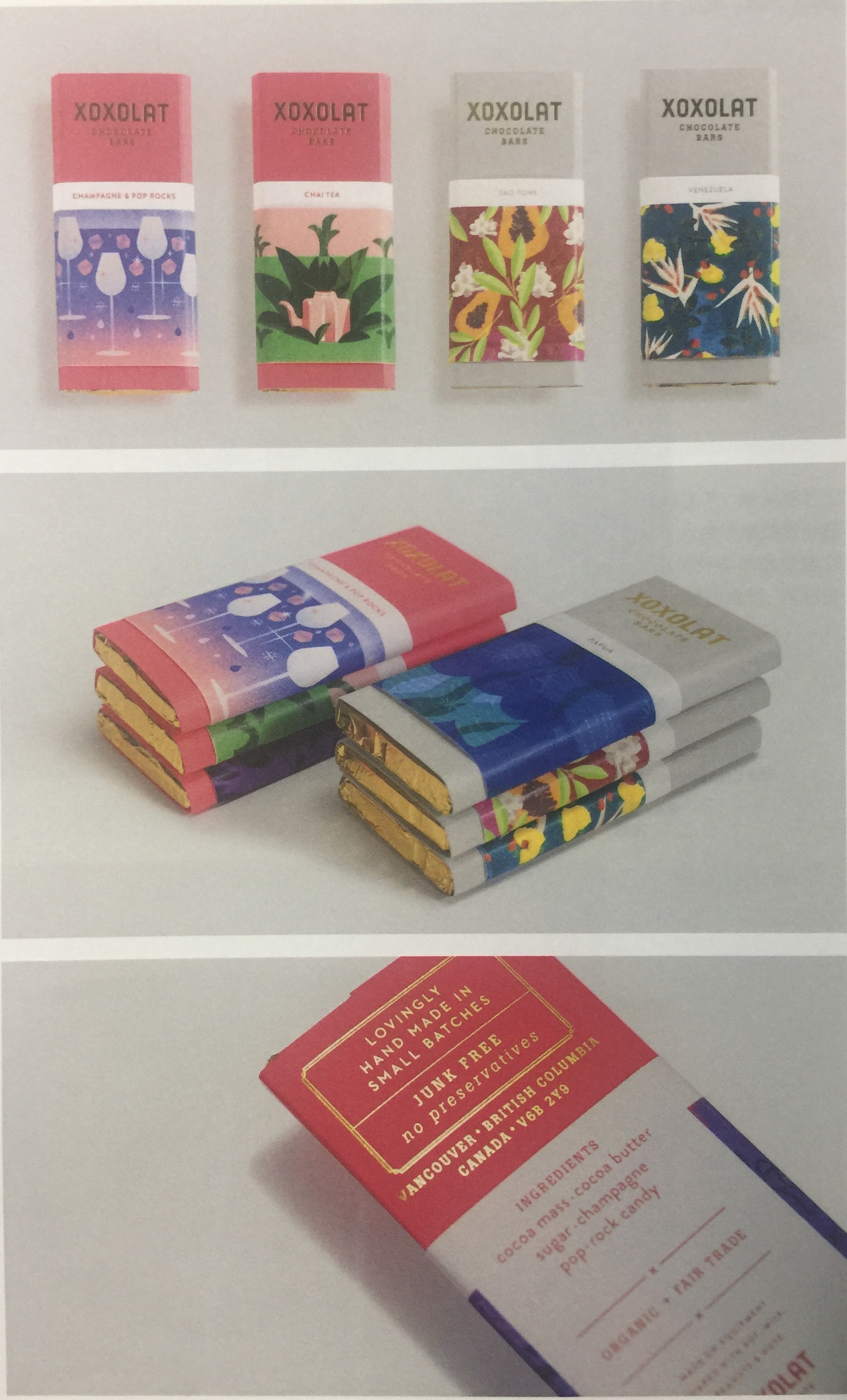 奪目光芒的巧克力食品包裝設計