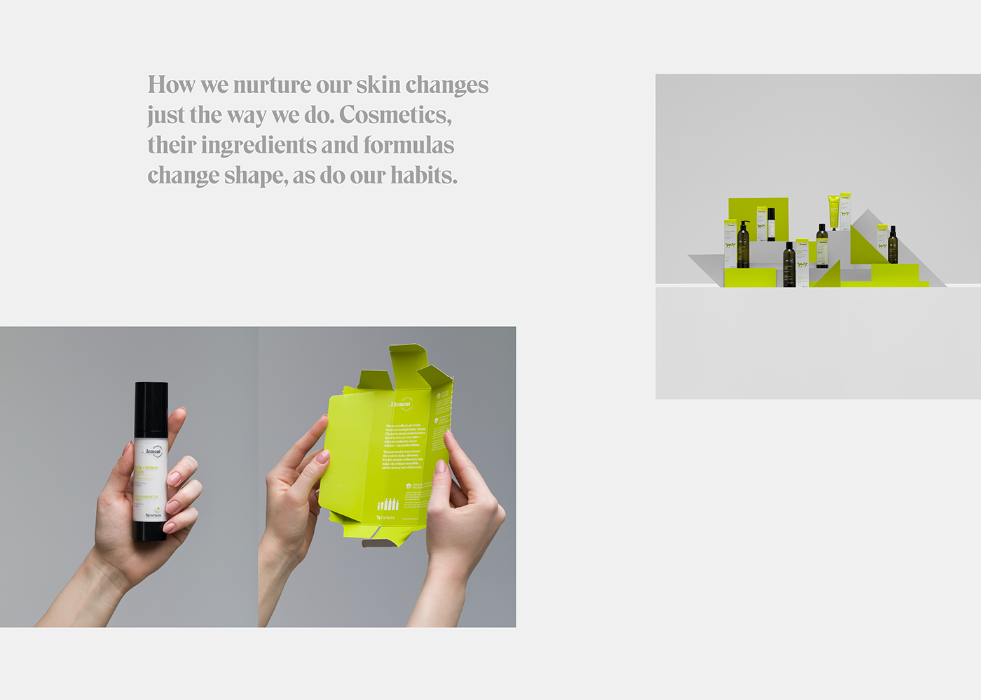 富于現代感的護膚化妝品包裝設計