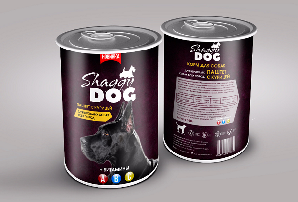 國外創(chuàng)意狗糧包裝設計集合