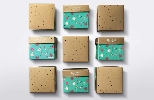 巧克力盒化身圣誕樹！包裝結構創意為顧客帶來的驚喜體驗