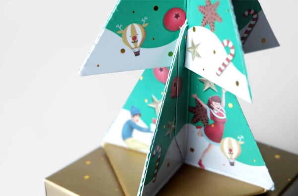 巧克力盒化身圣誕樹！包裝結構創意為顧客帶來的驚喜體驗