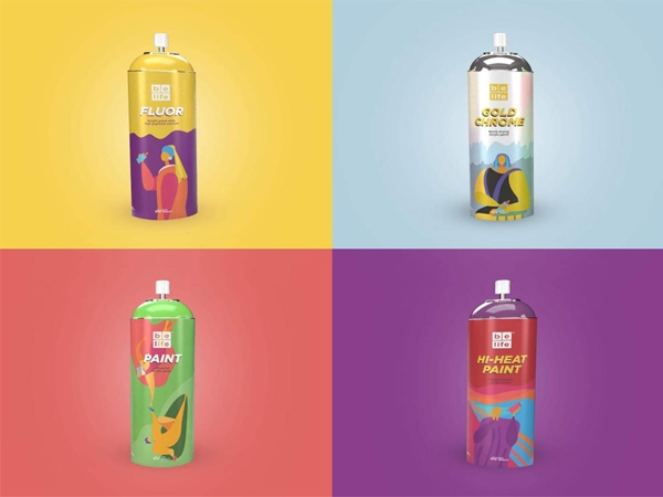 解鎖你的藝術天分，人人都是藝術家！｜BeLife噴漆包裝設計