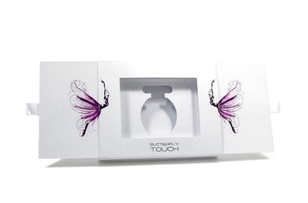 少女起舞幻化成蝶，少女心爆棚的香水包裝！