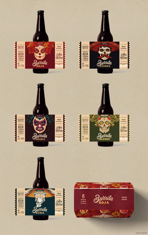 個性炫酷啤酒包裝，一起走進小丑的奇幻旅程！