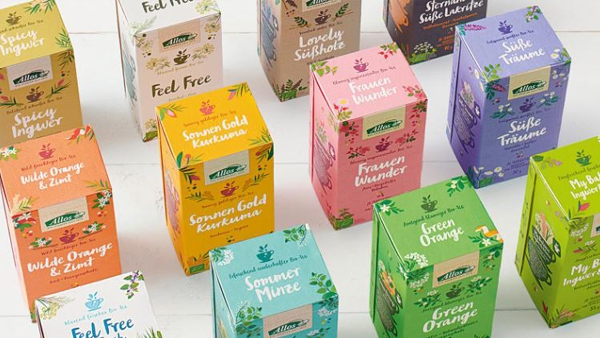 小資氣質(zhì)的優(yōu)雅茶系列包裝設計