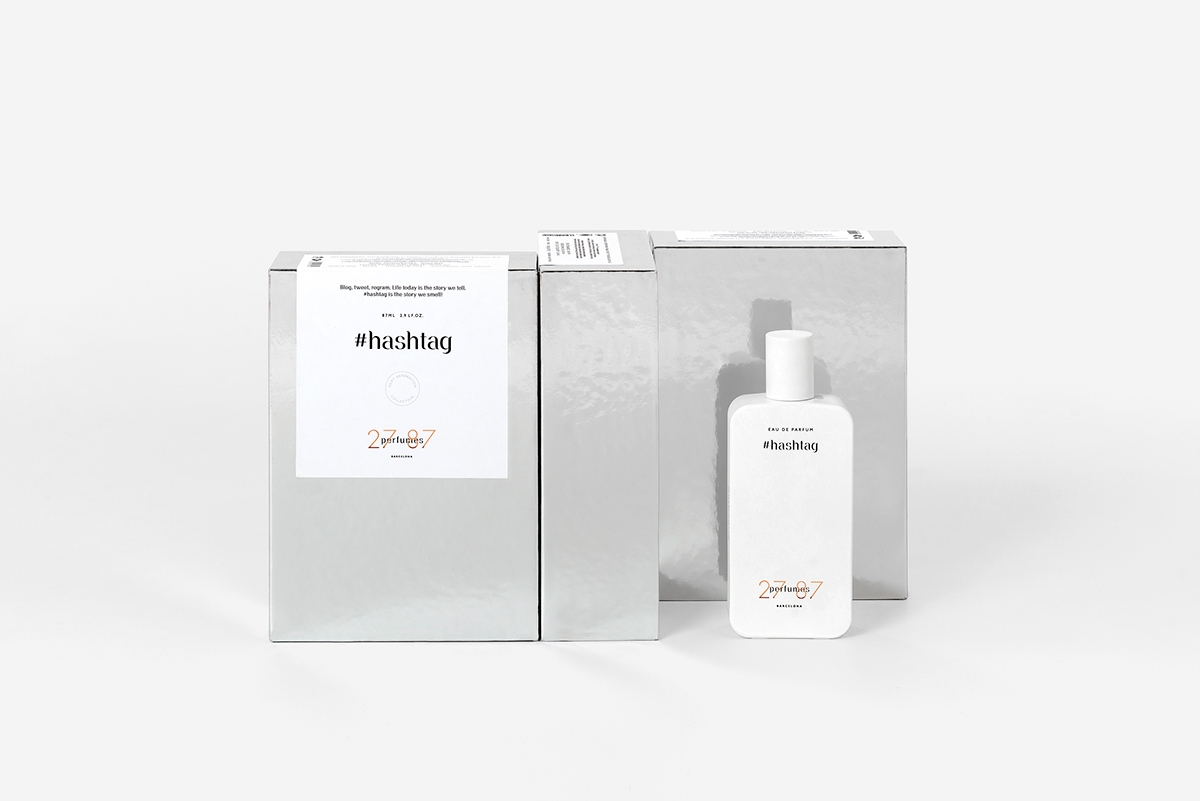 現代化高端香水瓶型與包裝盒設計